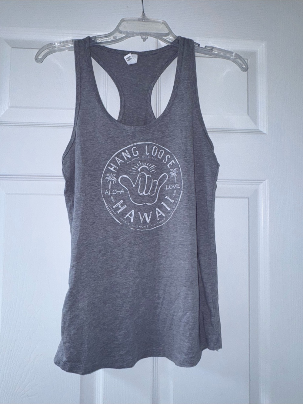 Gray Hawaii Tank Top!